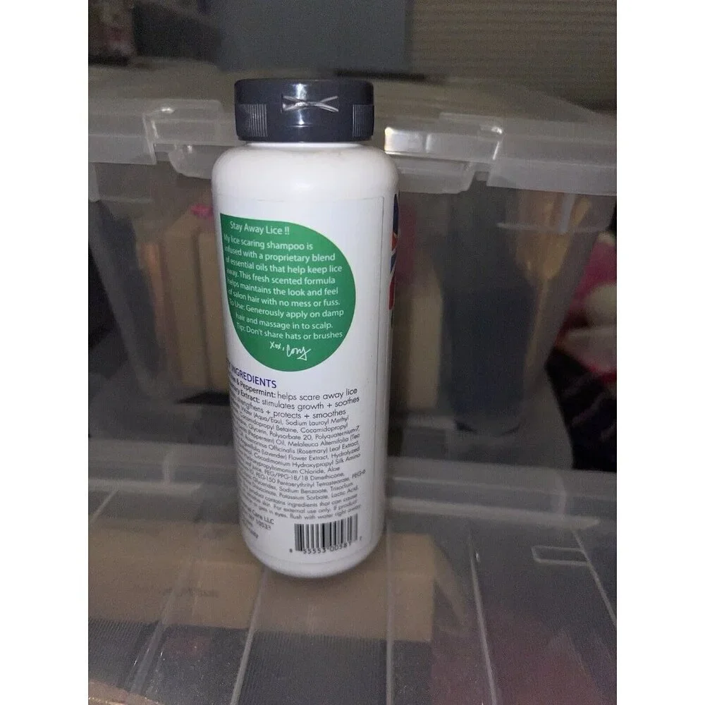 SO COZY Kids Boo! Lice Scaring Shampoo Natural Head Lice Deterrent 10.5 fl oz